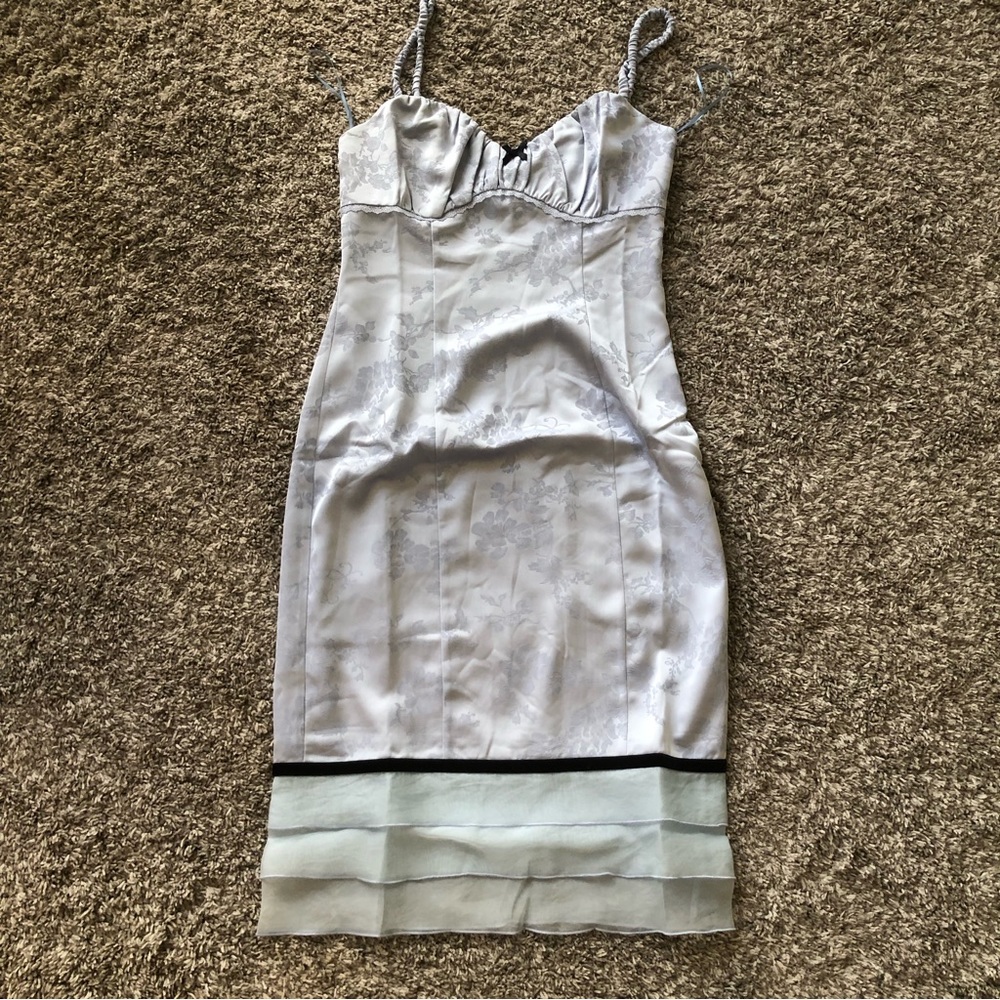 Reformation Wilkins Midi Strapless Dress - Mineral - Picture 4 of 7